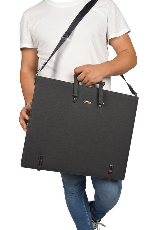 Leather Binder Leather Portfolio Gifts For Painters - Portfolio Binder- Art Supplies Organizer