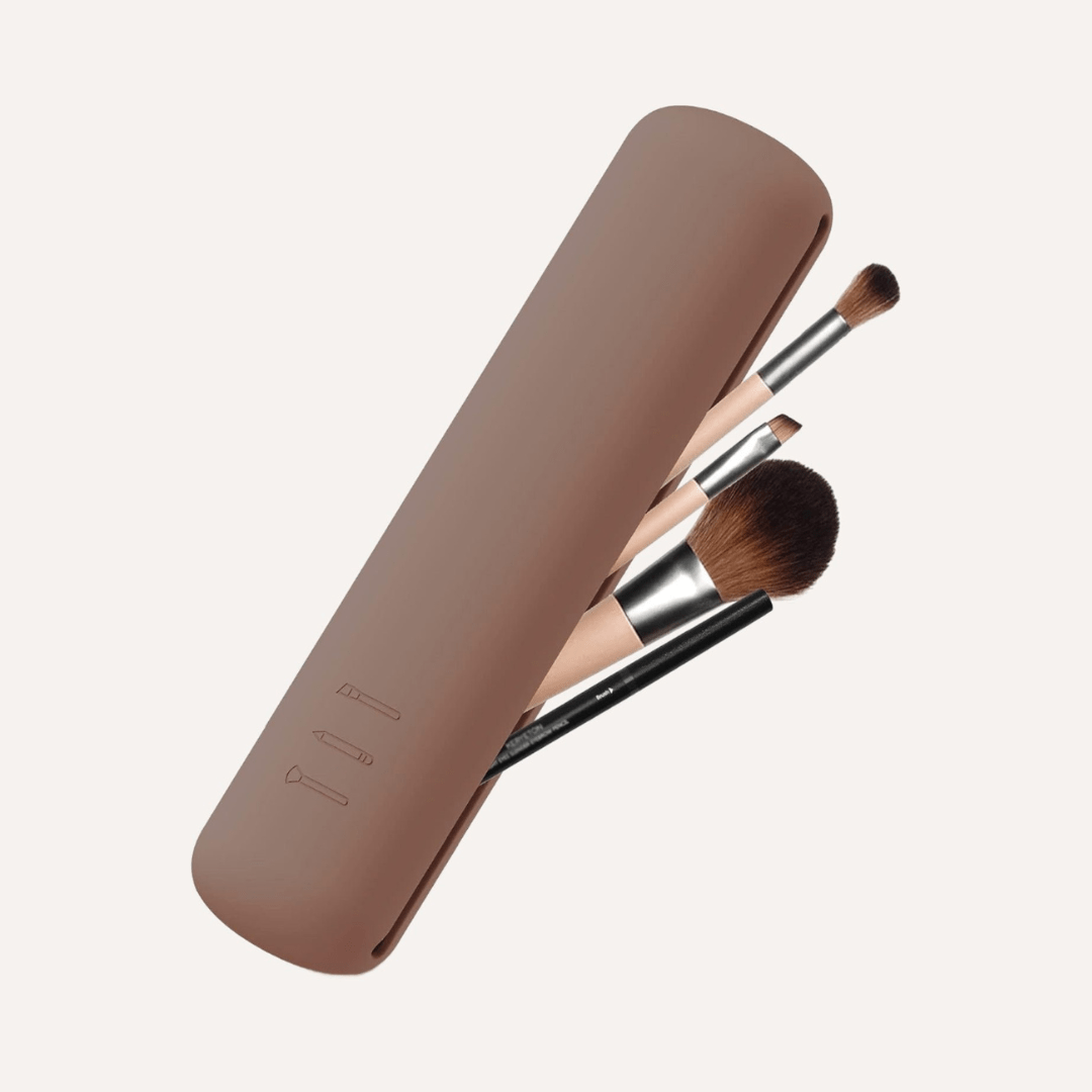 Waterproof Makeup Brush Case - Travel Storage - Lolomo!