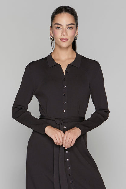 Harlow Dress in Espresso