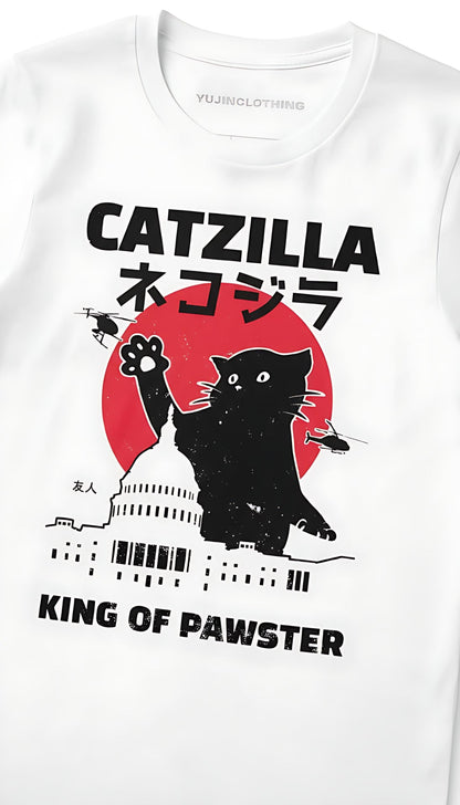 T-shirt Catzilla