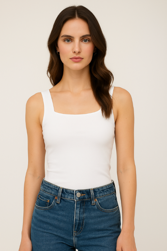 The Workshop Studio:  Sculpt Knit Tank Top by Luxe Basics