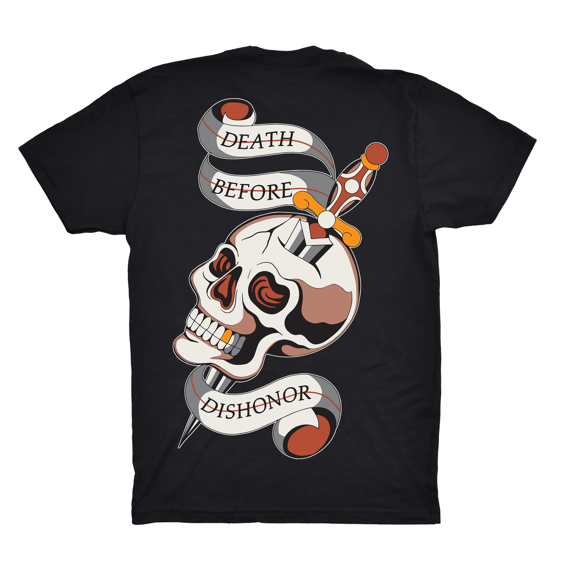 Death Before Tattoo Tee | Ghost & Darkness Streetwear
