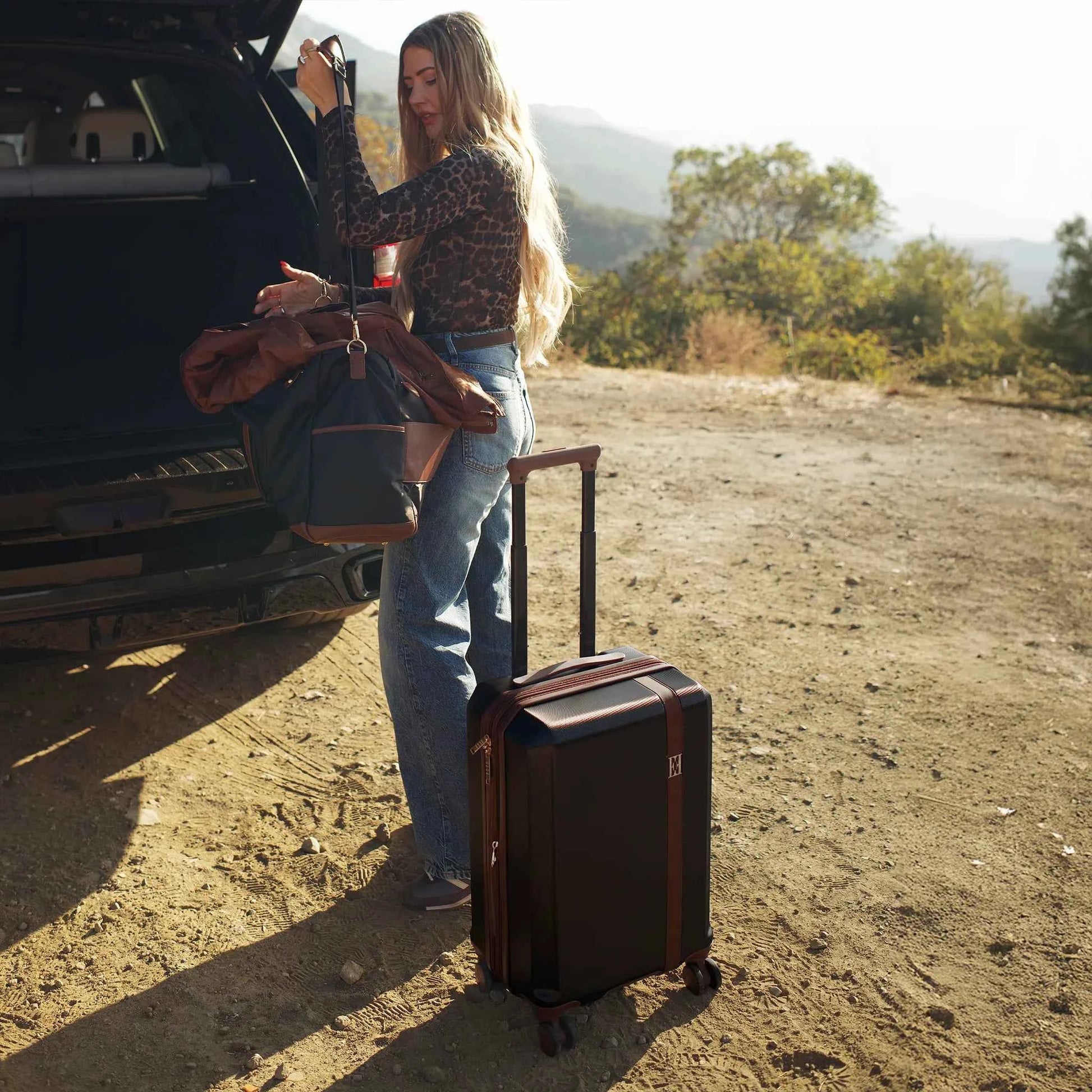 Luxe Journey 2 Piece Weekender & Backpack Set