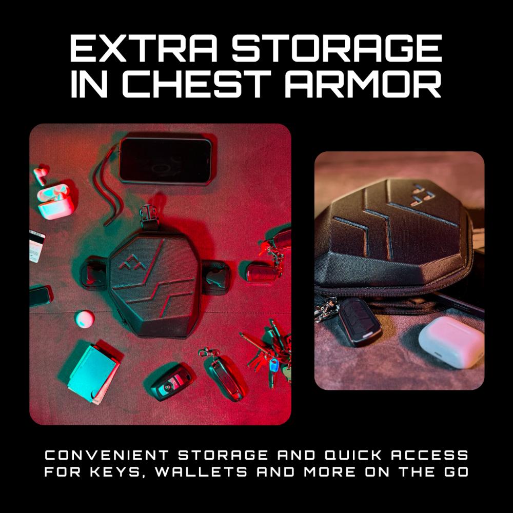 FarMyth Zealot Armor Backpack Bundle (Hydration Bladder and Always-On Power Bank)