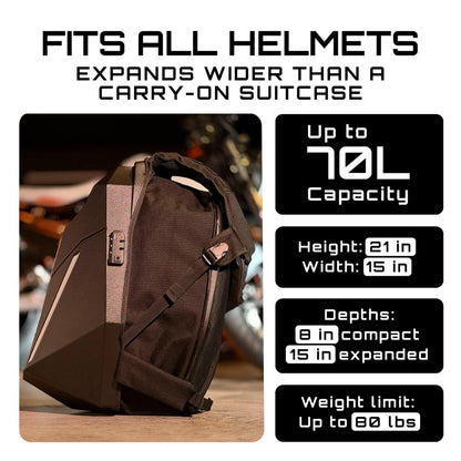 FarMyth Zealot Armor Backpack Bundle (Hydration Bladder and Always-On Power Bank)