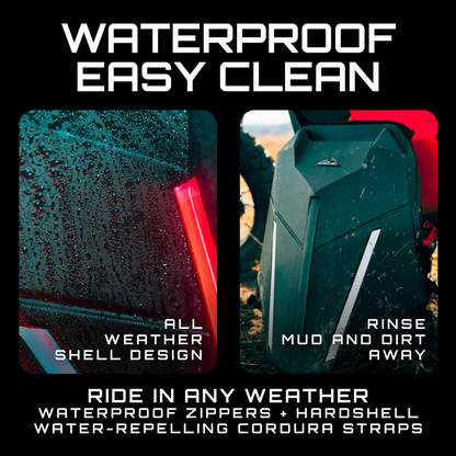 FarMyth Zealot Armor Backpack Bundle (Hydration Bladder and Always-On Power Bank) - Lolomo!