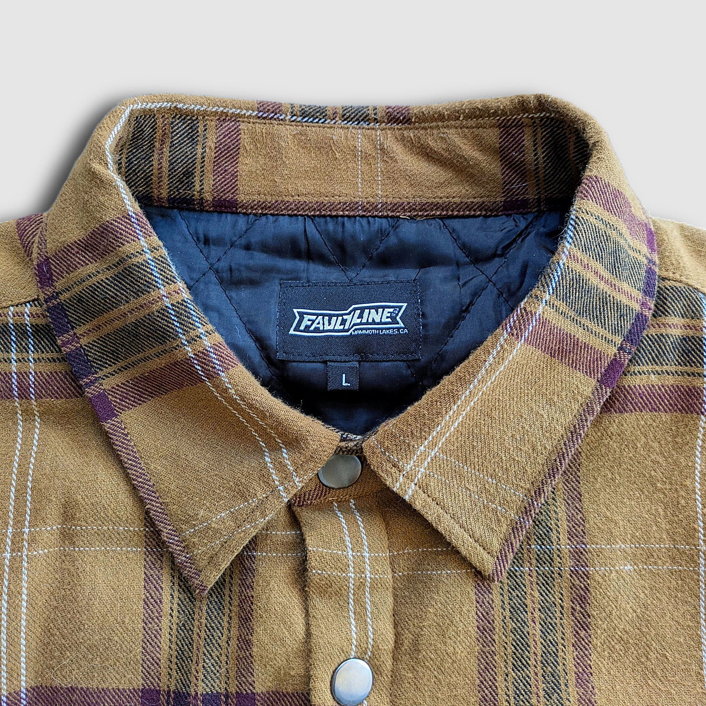 Veste en flanelle isolante Juniper - Dijon/Marron 