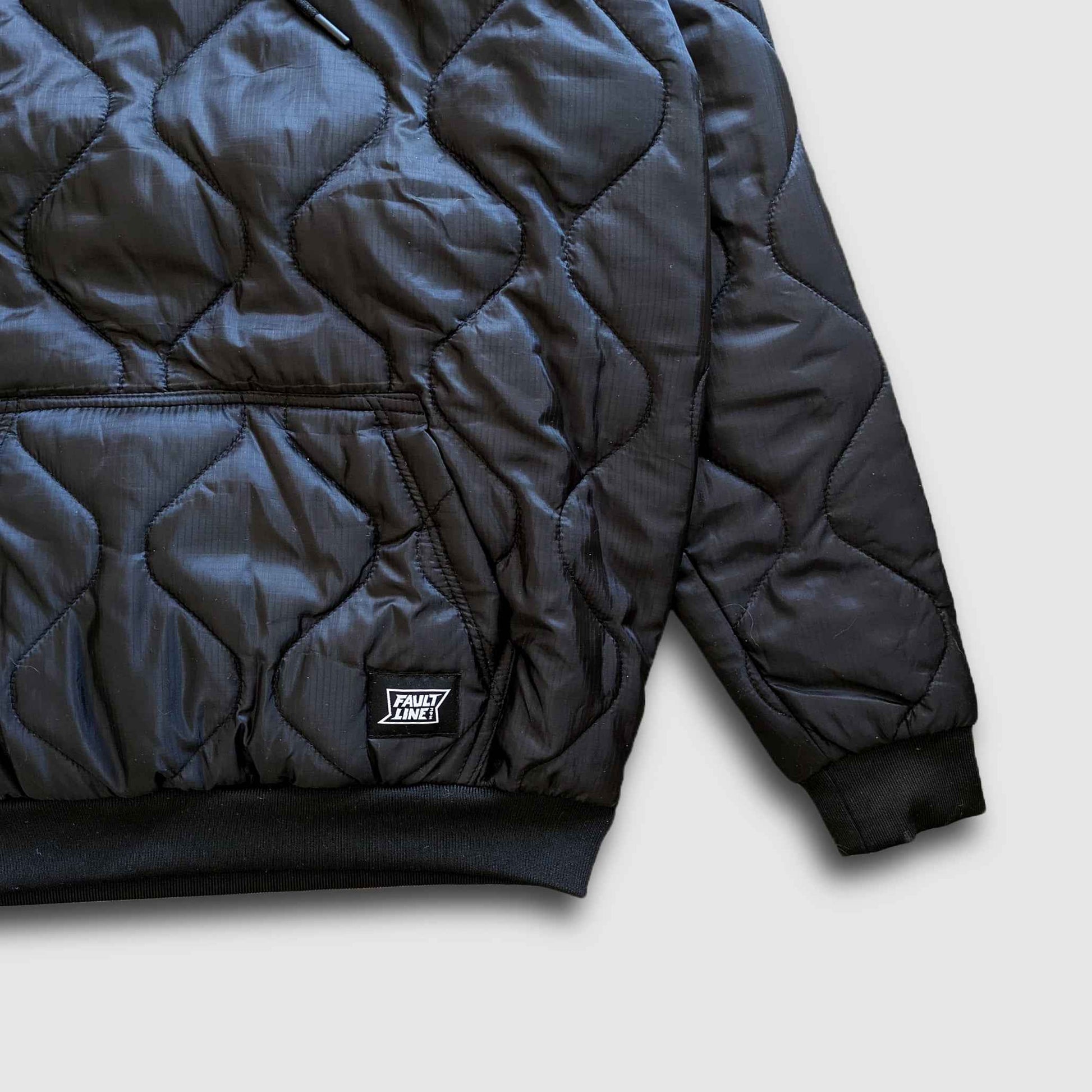 Sherwin Puff Hoodie - Black