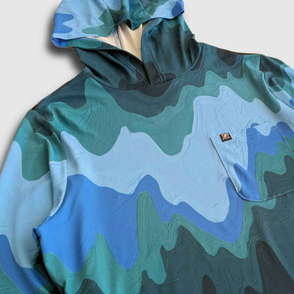 Women's Carson Sun Hoodie - Mountain Waves