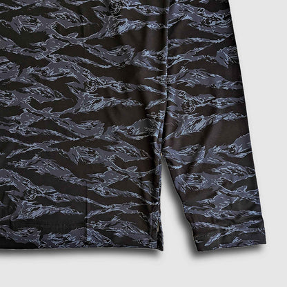 Carson Sun Hoodie - Black Tiger Camo