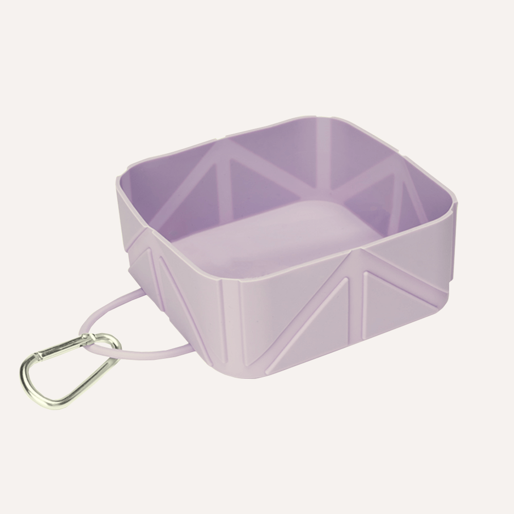 Compact Foldable Pet Food & Water Bowl – Ideal for Travel - Lolomo!