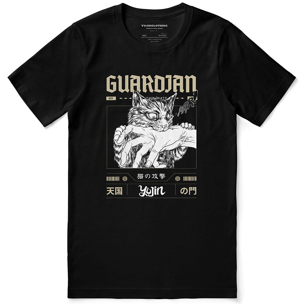 T-shirt Chat Gardien