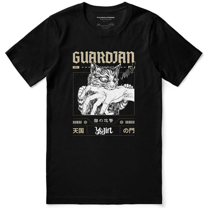 T-shirt Chat Gardien