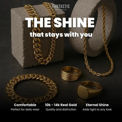 14K Gold- Hollow Rope Chain