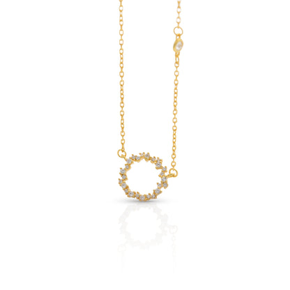 RING CHARM GOLD NECKLACE - Lolomo!