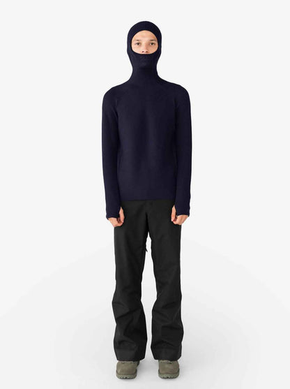 Balaclava Sweater - Carbon Blue