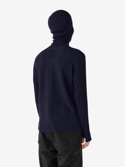 Balaclava Sweater - Carbon Blue