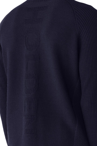 Balaclava Sweater - Carbon Blue