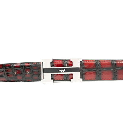 Handcrafted Alligator Leather Belts DVG101