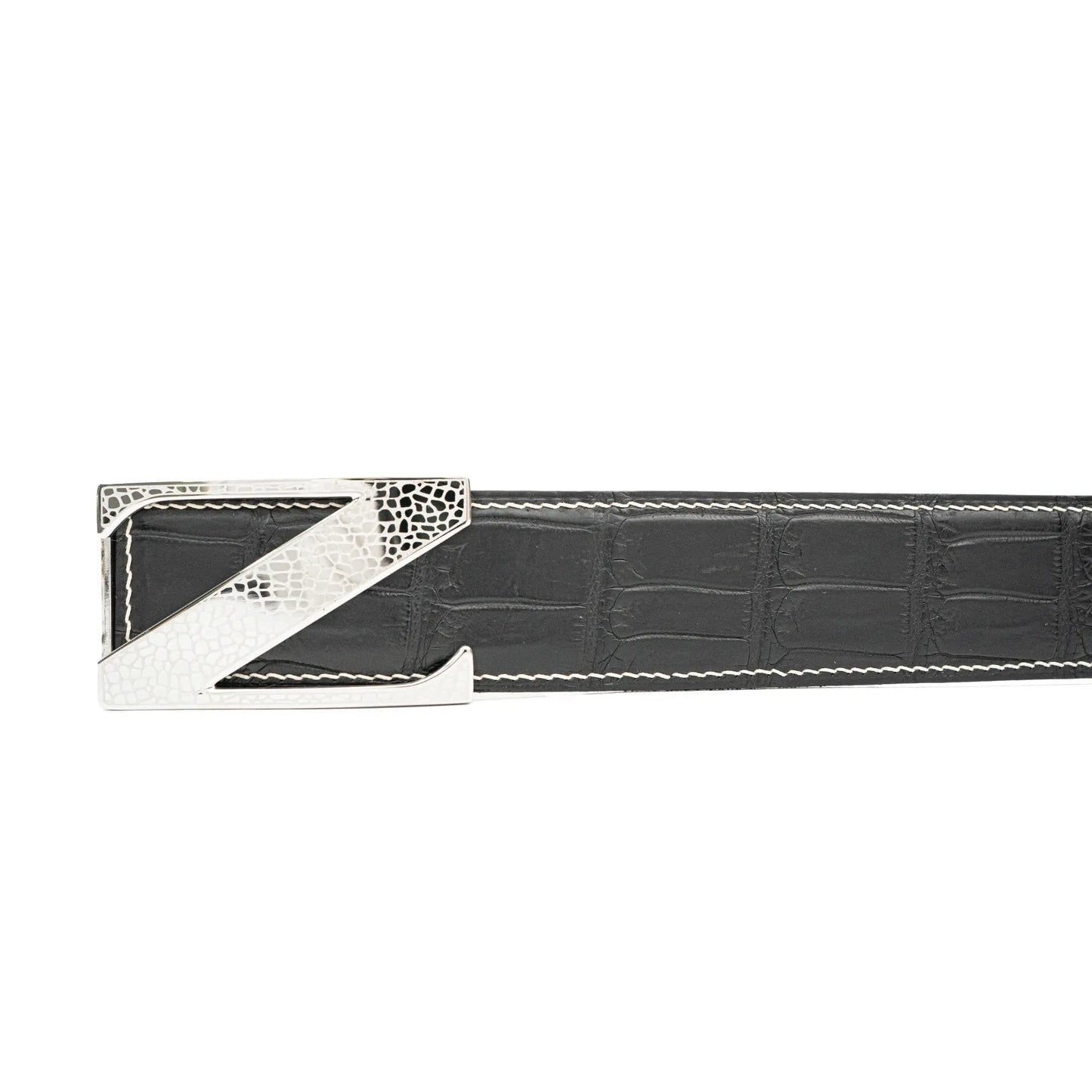 Handcrafted Alligator Leather Belts DVG128