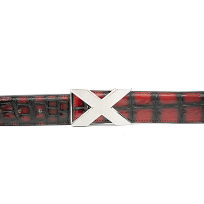 Handcrafted Alligator Leather Belts DVG220