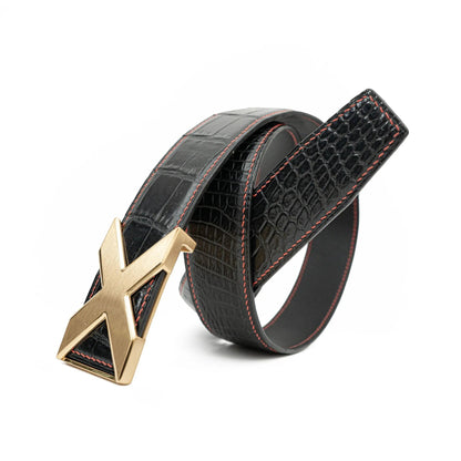 Handcrafted Alligator Leather Belts DVG231