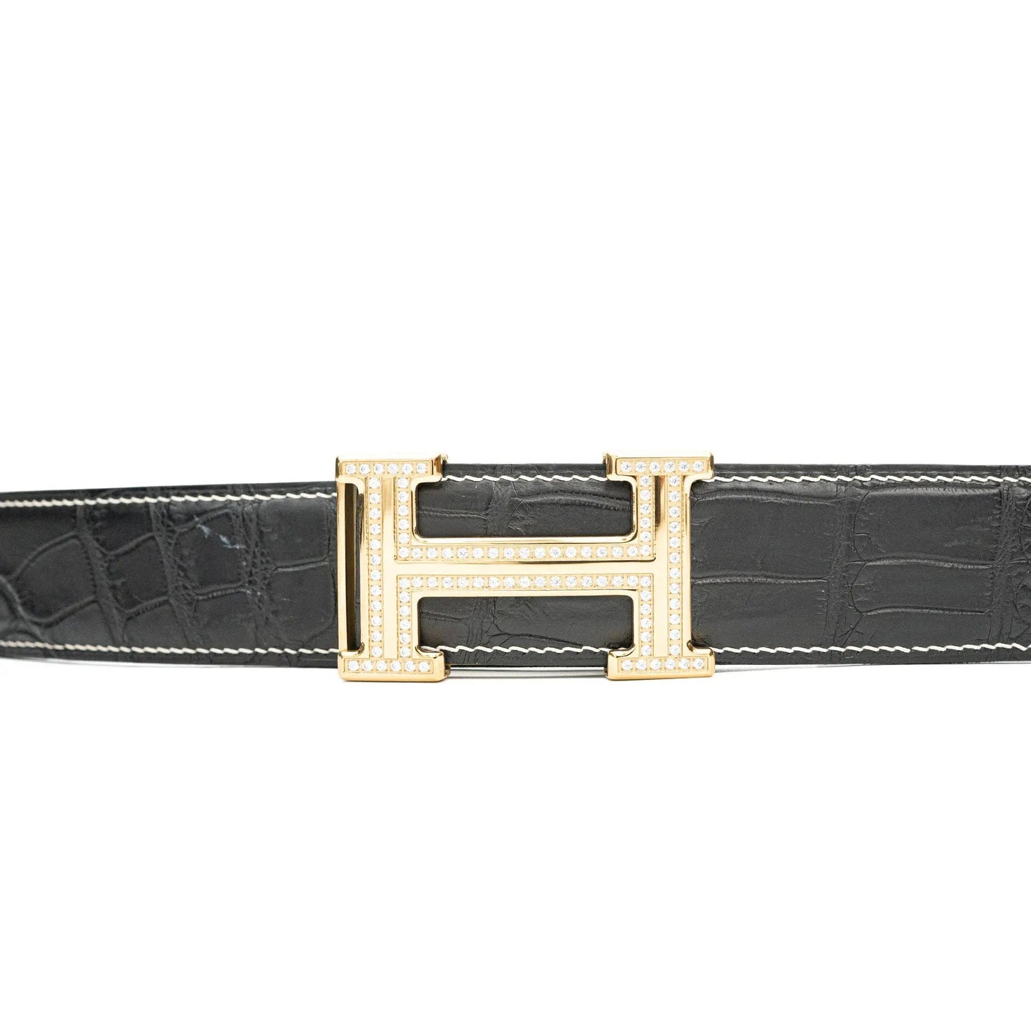 Handcrafted Alligator Leather Belts DVG59