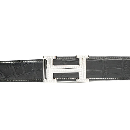 Handcrafted Alligator Leather Belts DVG59