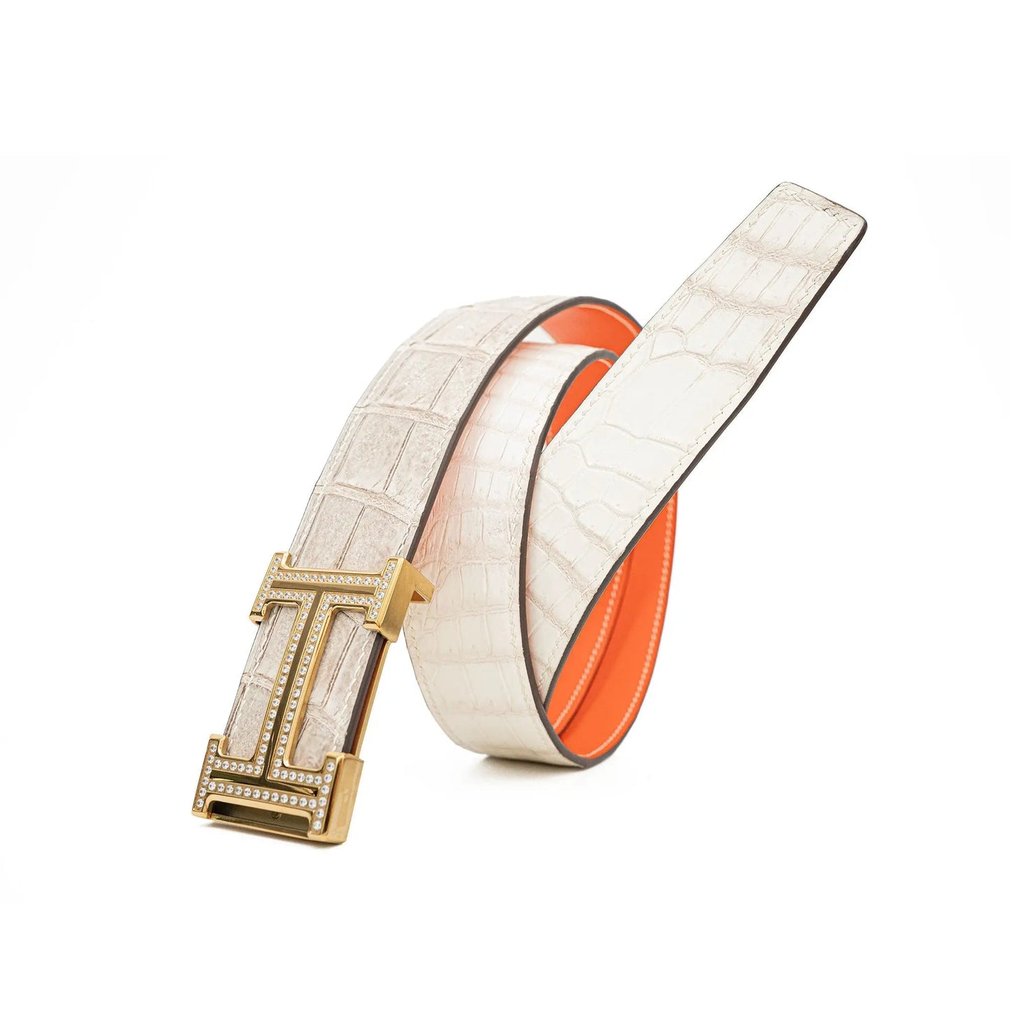 Handcrafted Alligator Leather Belts DVG73