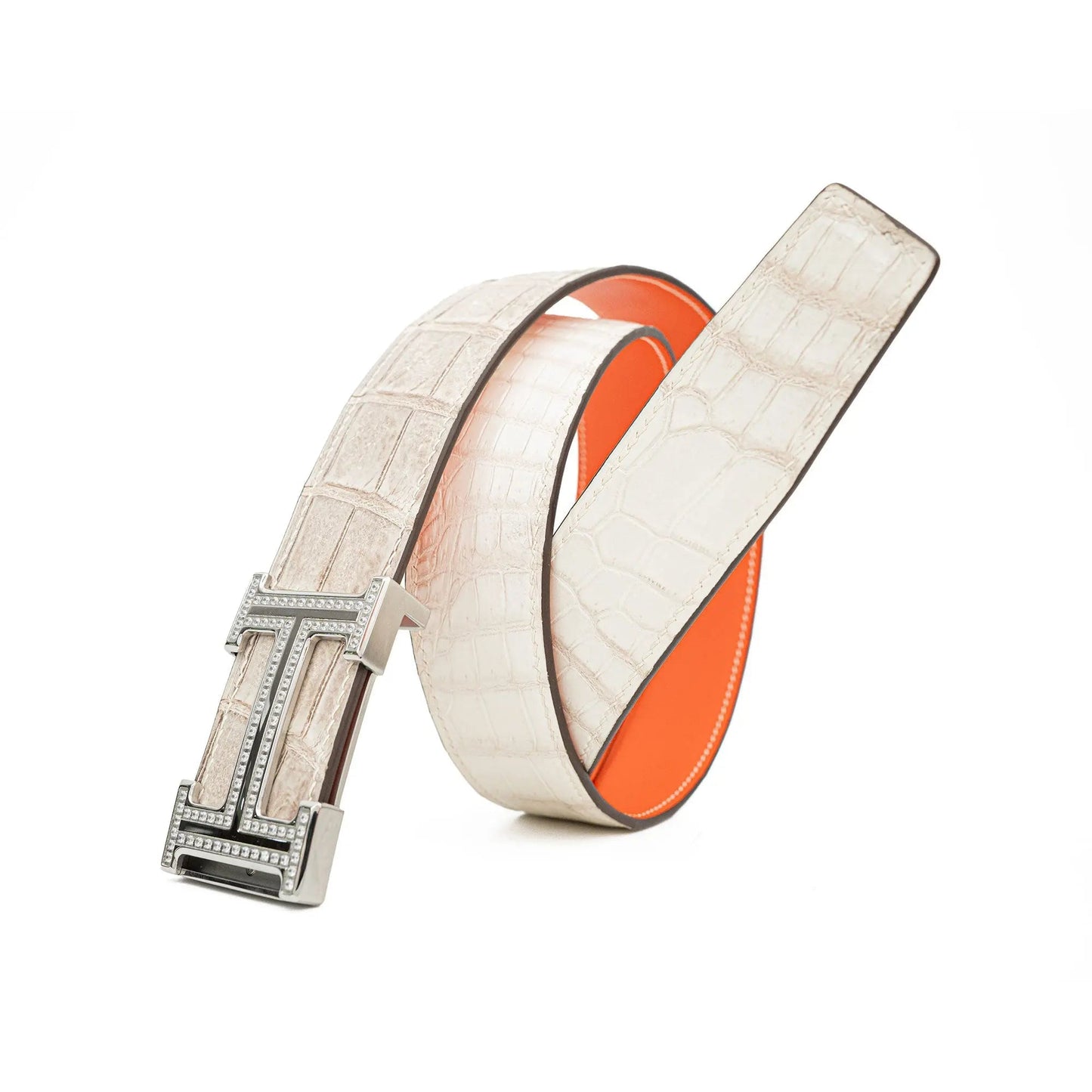 Handcrafted Alligator Leather Belts DVG73