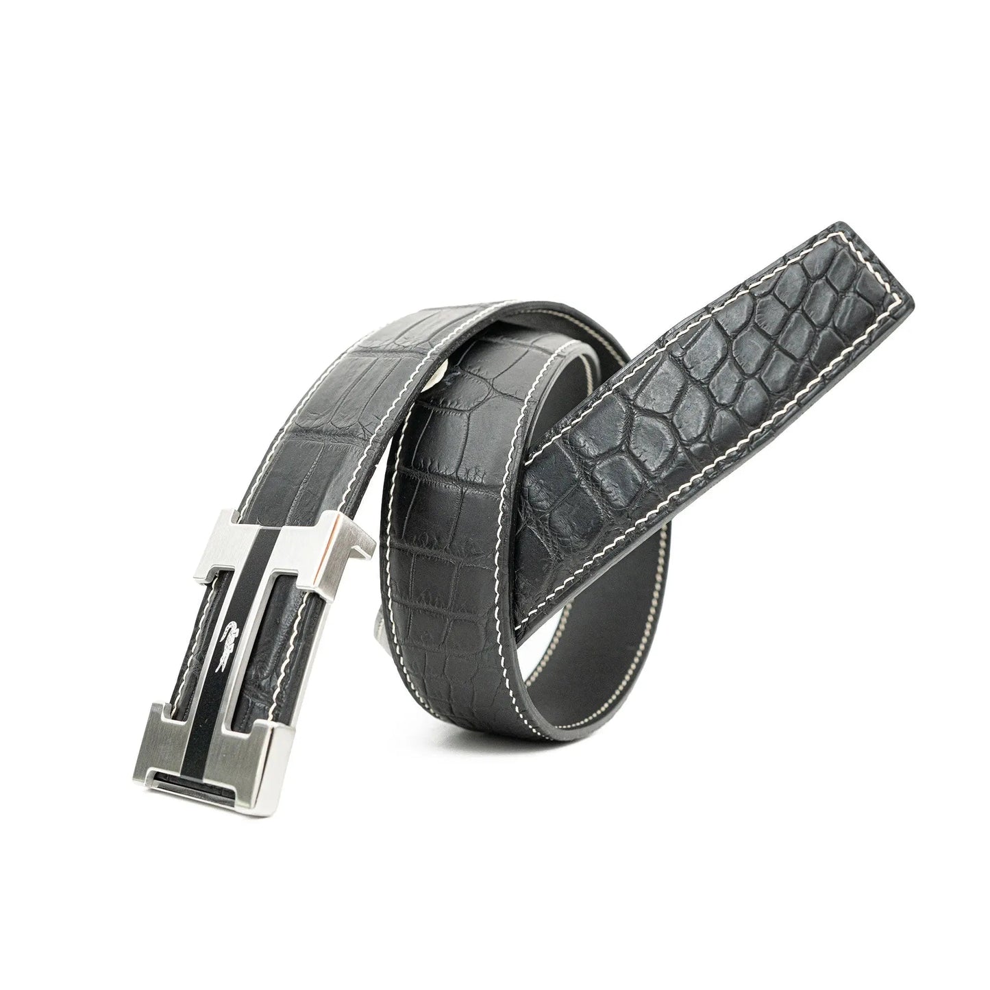 Handcrafted Alligator Leather Belts DVG93