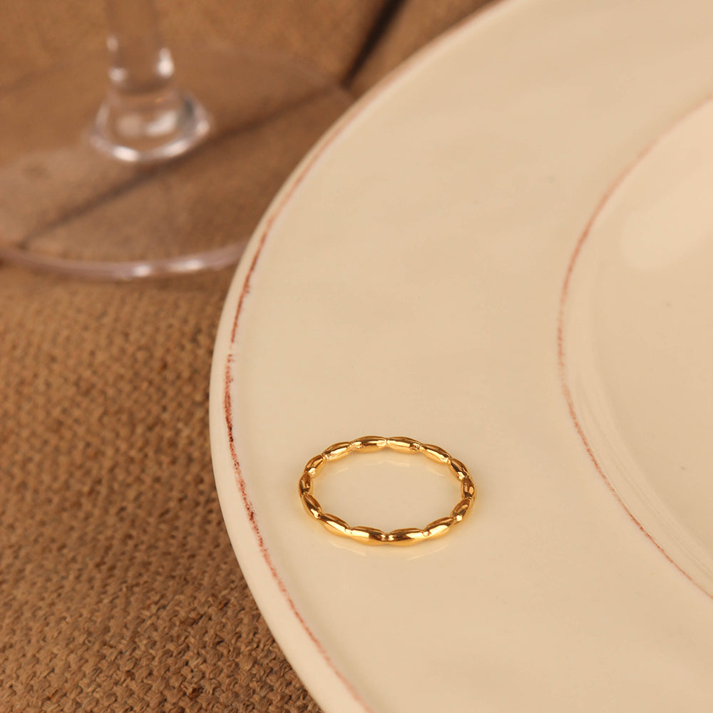 BAGUE EN OR REINE LACHANCE