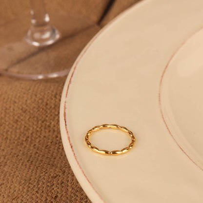 BAGUE EN OR REINE LACHANCE