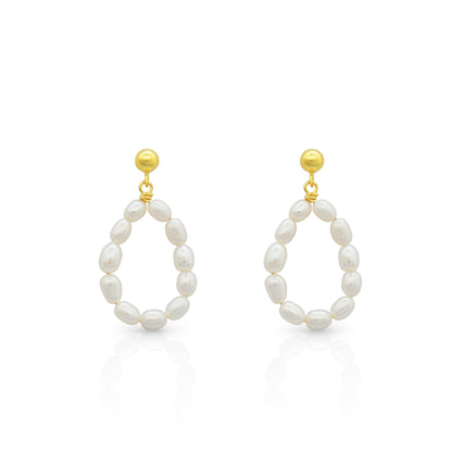 VALENTINE PEARL EARRINGS - Lolomo!