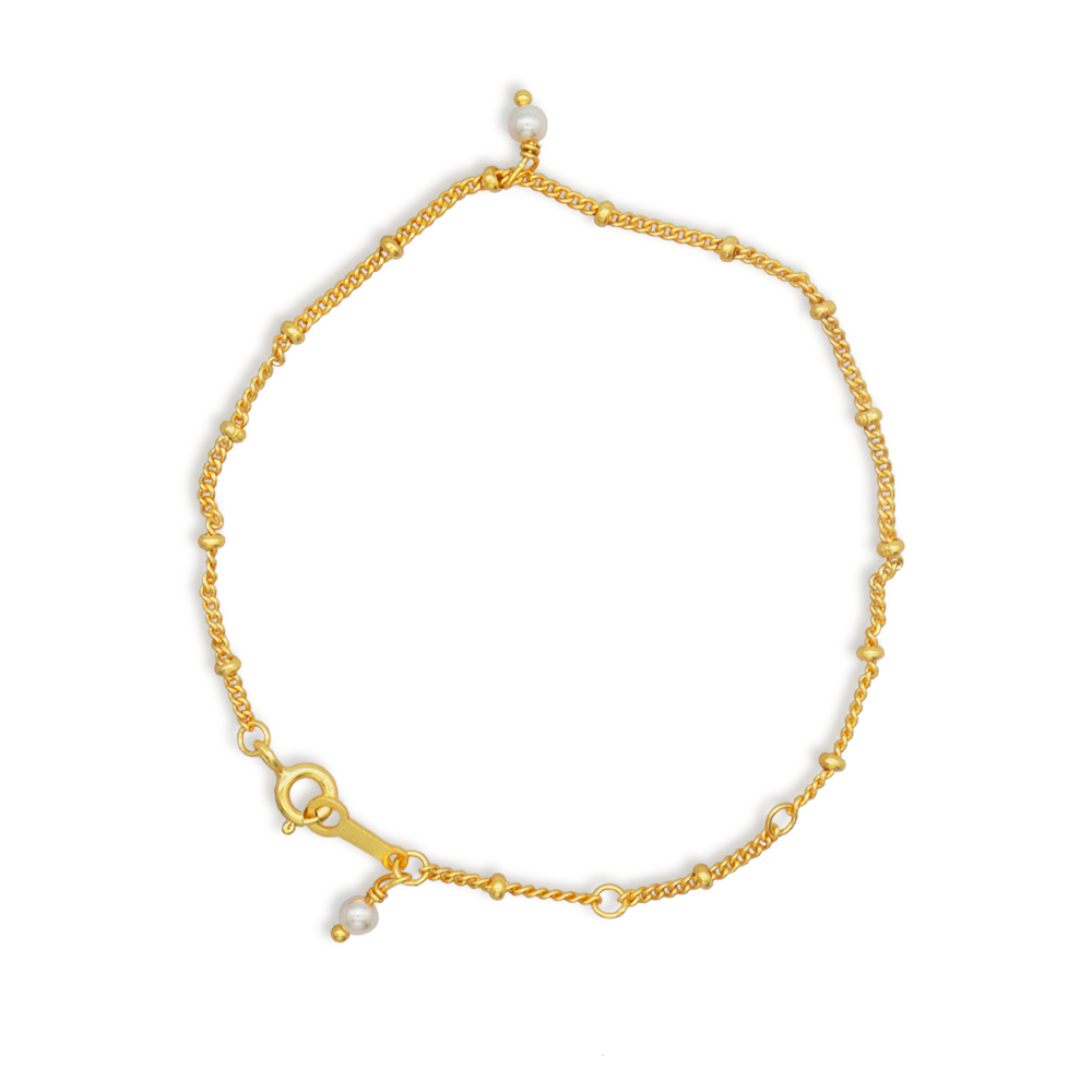 REBECCA 18K GOLD BRACELET - Lolomo!