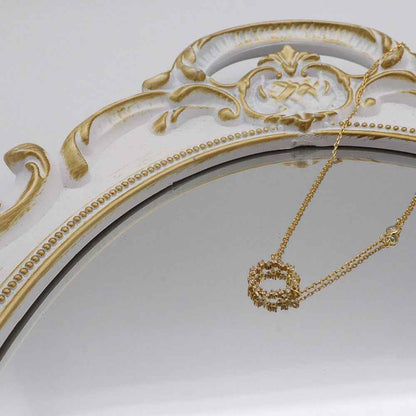 RING CHARM GOLD NECKLACE