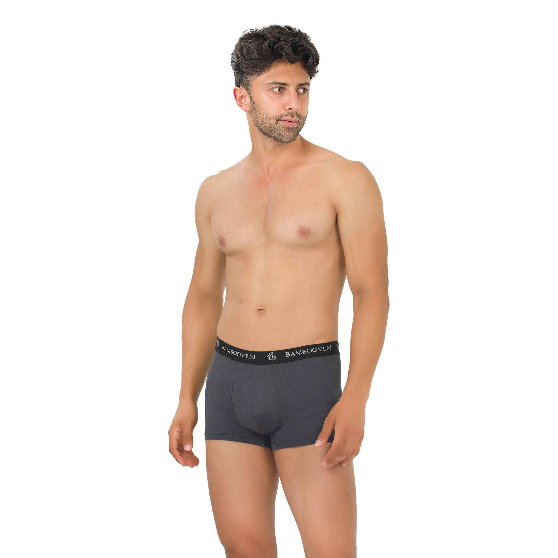 Men’s Bamboo Trunks with Pouch 4-Pack