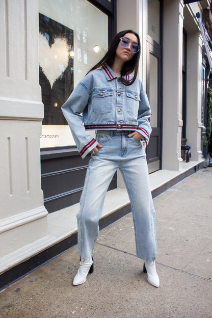 Jean Boyfriend Danielle – Denim coupe décontractée pour femme