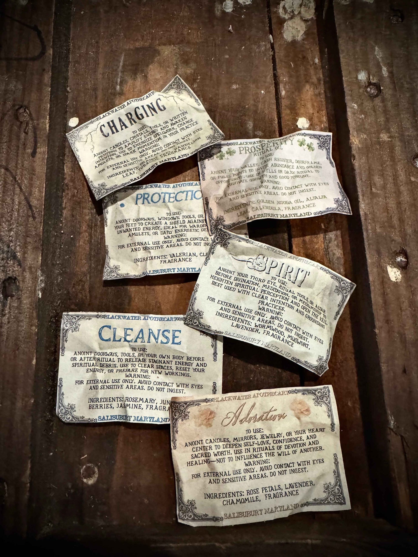 Curses Ritual Oil for Baneful Magic & Hex Reversal – 1oz