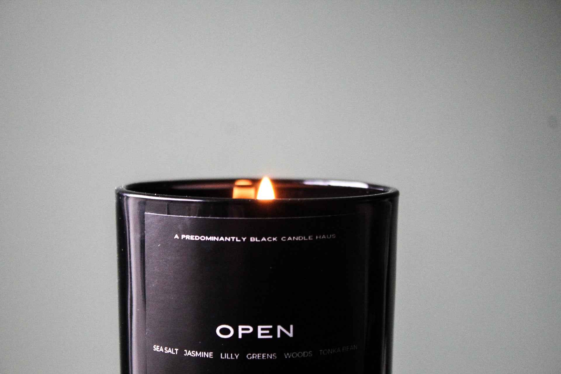 AN OPEN CANDLE