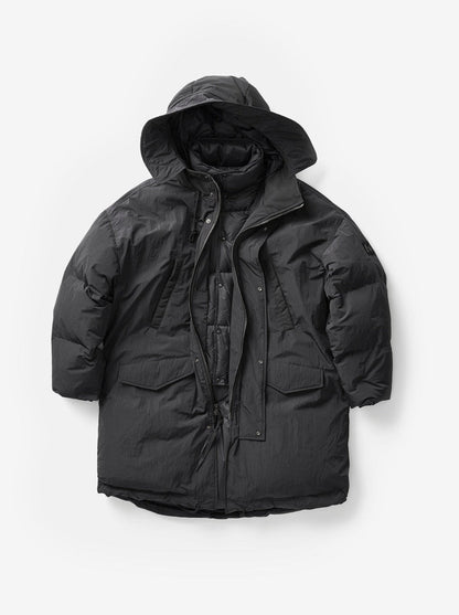 Long Down Puffer - Black