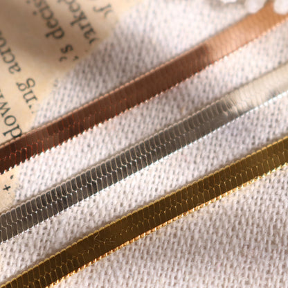 Snake chain necklace-1