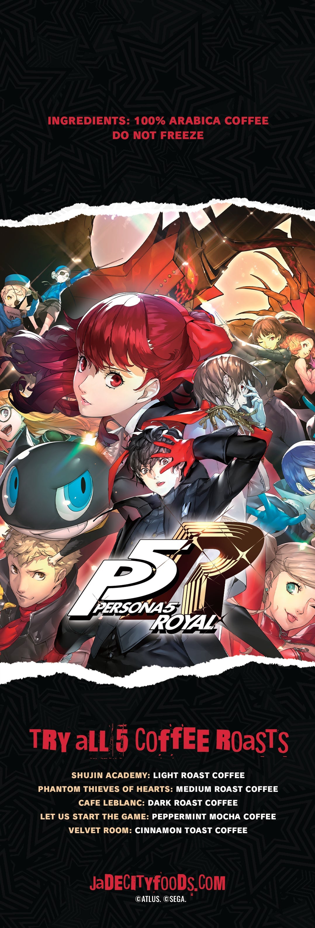 Phantom Thieves of Hearts : Medium Roast Coffee