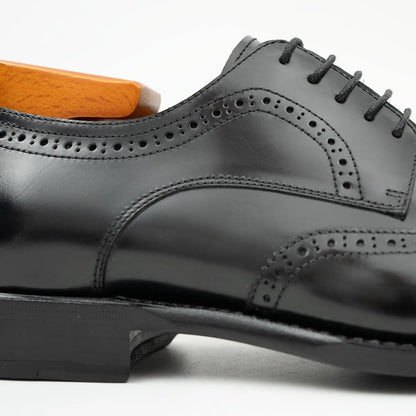 Patent leather goodyear welt dress shoes Black