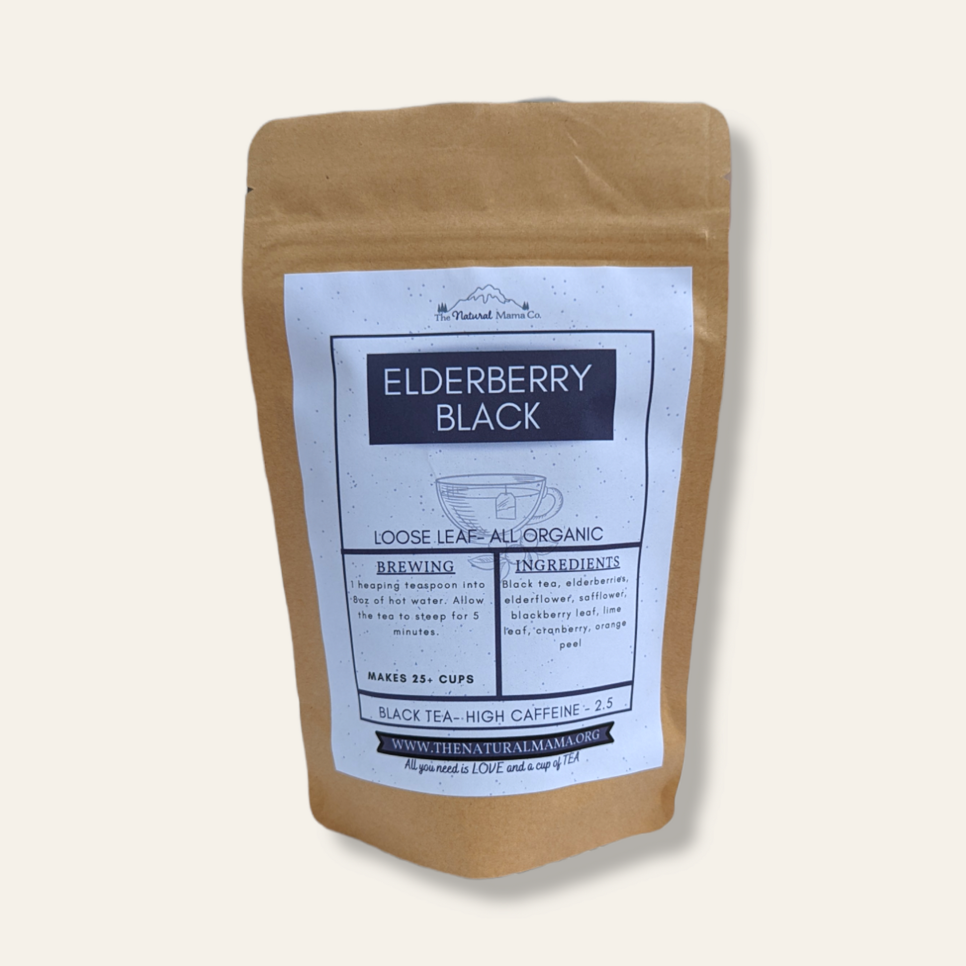 Elderberry Black Tea - Lolomo!
