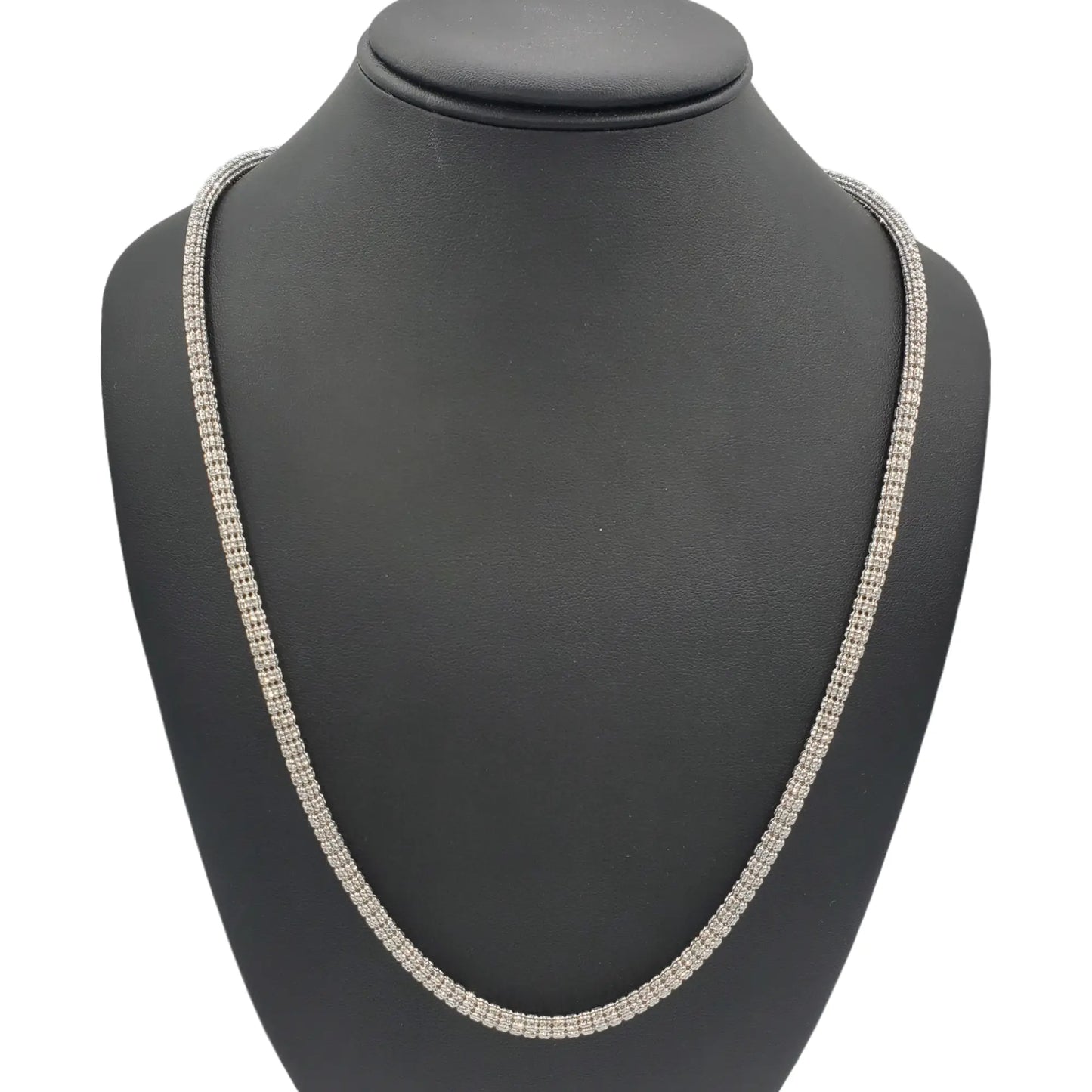 10K Gold- Ice Chain (White Gold)