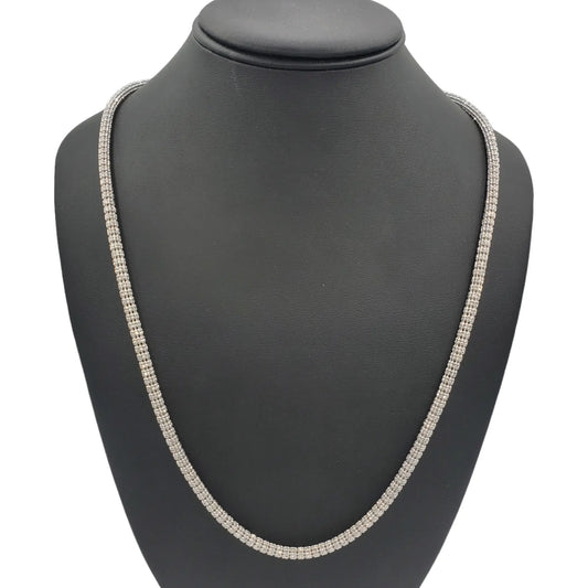 10K Gold- Ice Chain (White Gold)
