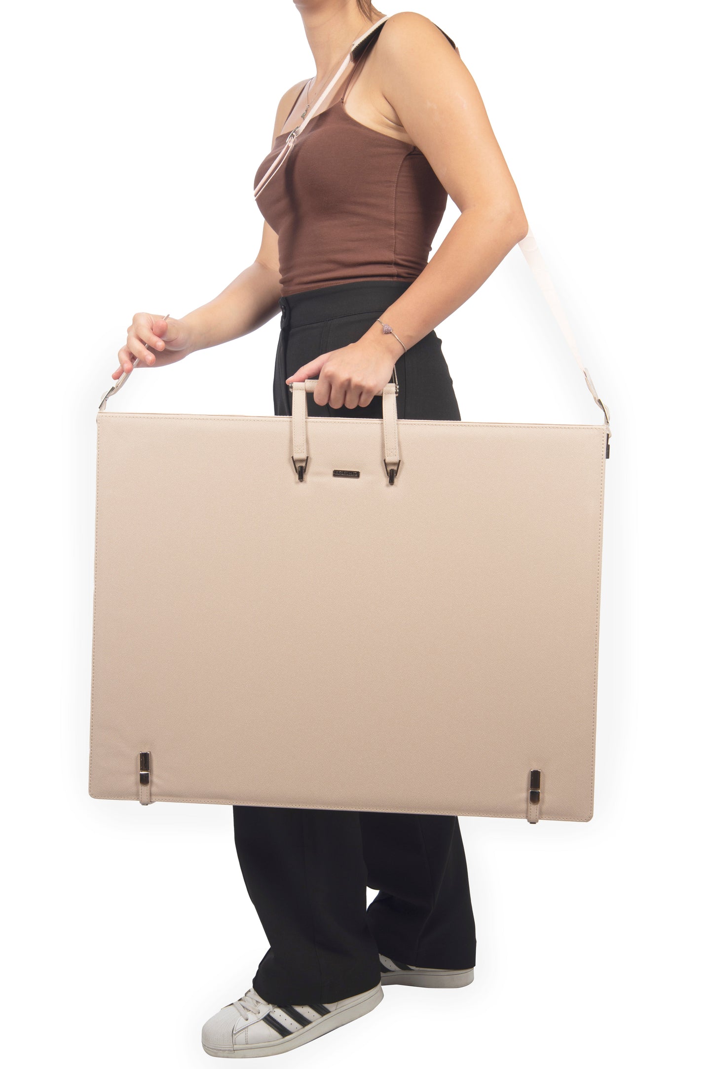 Leather Binder Leather Portfolio Gifts For Painters - Portfolio Binder- Art Supplies Organizer