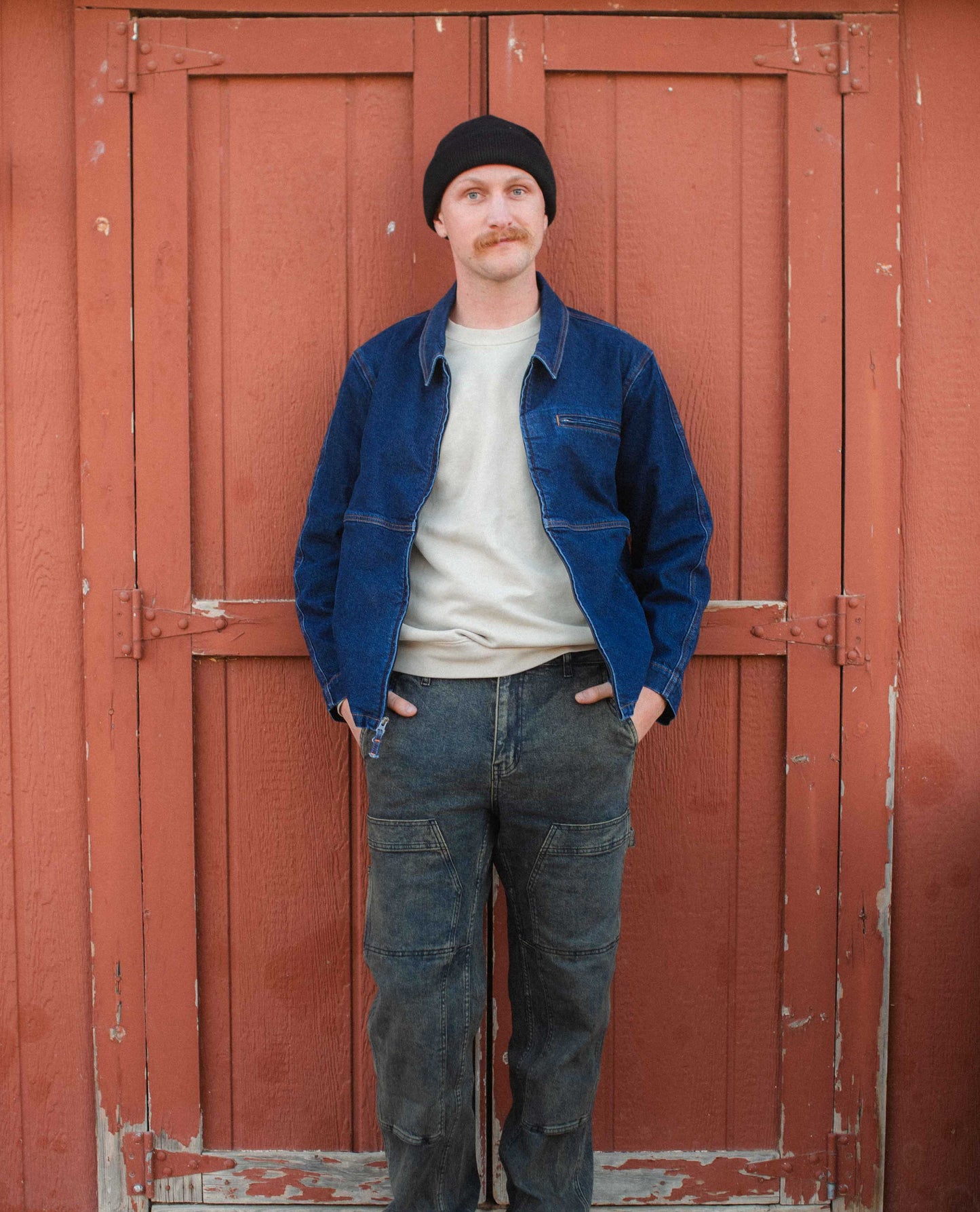 Denim Utility Jacket - Lolomo!