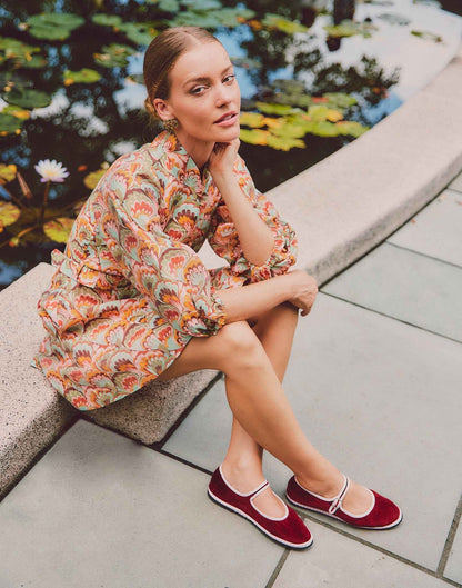 Mestiza x SantM Mary Jane Furlane Bordeaux